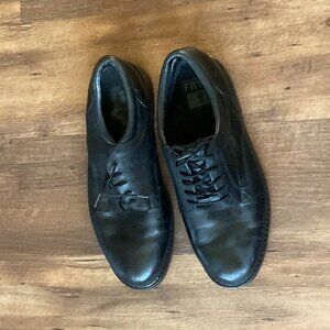 Frye Mens Leather Lace-Up Oxford Dress Shoes Size 10.5US Black